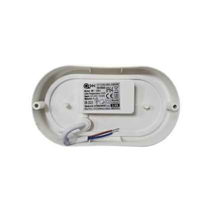 LED vonkajšie stropné svietidlo LED/8W/230V 4200K IP64 biela