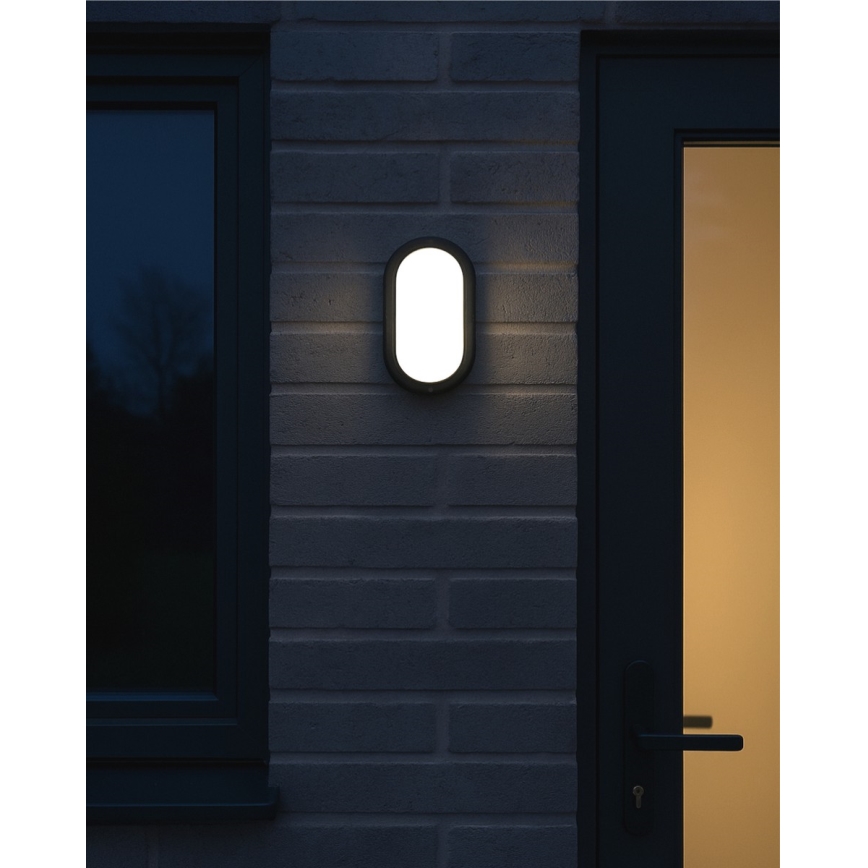 LED vonkajšie stropné svietidlo LED/8W/230V 4200K IP64 čierne