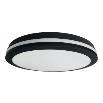 LED Vonkajšie stropné svietidlo MARLON LED/48W/230V 4000K IP54 čierna