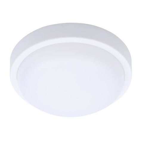 LED Vonkajšie stropné svietidlo SIENA LED/13W/230V pr. 17 cm IP54 biela