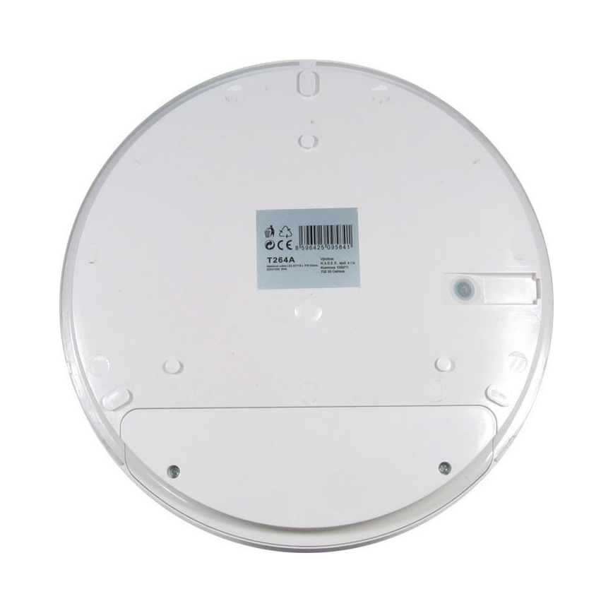 LED Vonkajšie stropné svietidlo so senzorom LED/15W/230V IP44