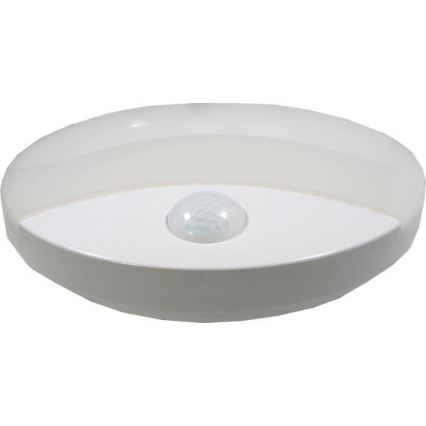 LED Vonkajšie stropné svietidlo so senzorom LED/15W/230V IP44