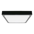 LED Vonkajšie stropné svietidlo so senzorom LED/30W/230V 4000K IP44 čierna