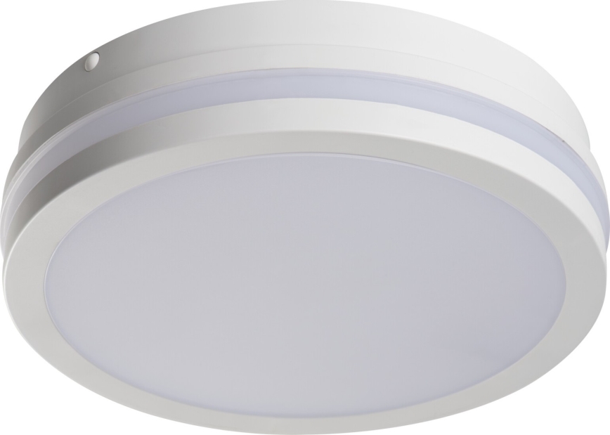 LED Vonkajšie stropné svietidlo so senzorom pohybu BENO LED/12/18W/230V 3000/3500/4000K IP65 biela guľatý