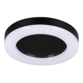 LED Vonkajšie stropné svietidlo TURA LED/24W/230V 4000K IP65 čierna