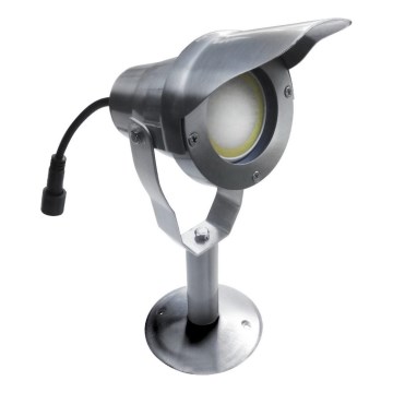 LED Vonkajšie svietidlo EASY CONNECT 1xGU10/6,5W/230V IP67 matný chróm
