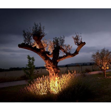 LED Vonkajšie svietidlo EASY CONNECT 1xGU10/6,5W/230V IP67 matný chróm