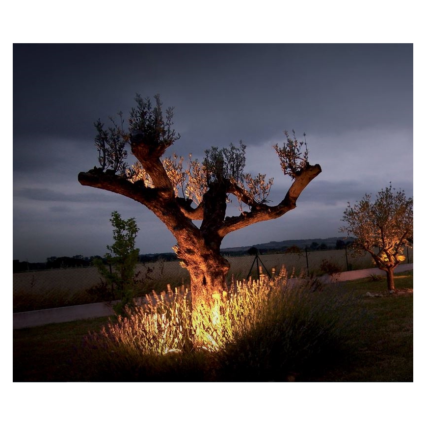 LED Vonkajšie svietidlo EASY CONNECT 1xGU10/6,5W/230V IP67 matný chróm
