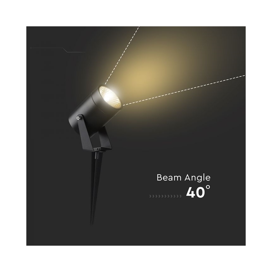 LED Vonkajšie svietidlo LED/10W/230V 4000K IP65