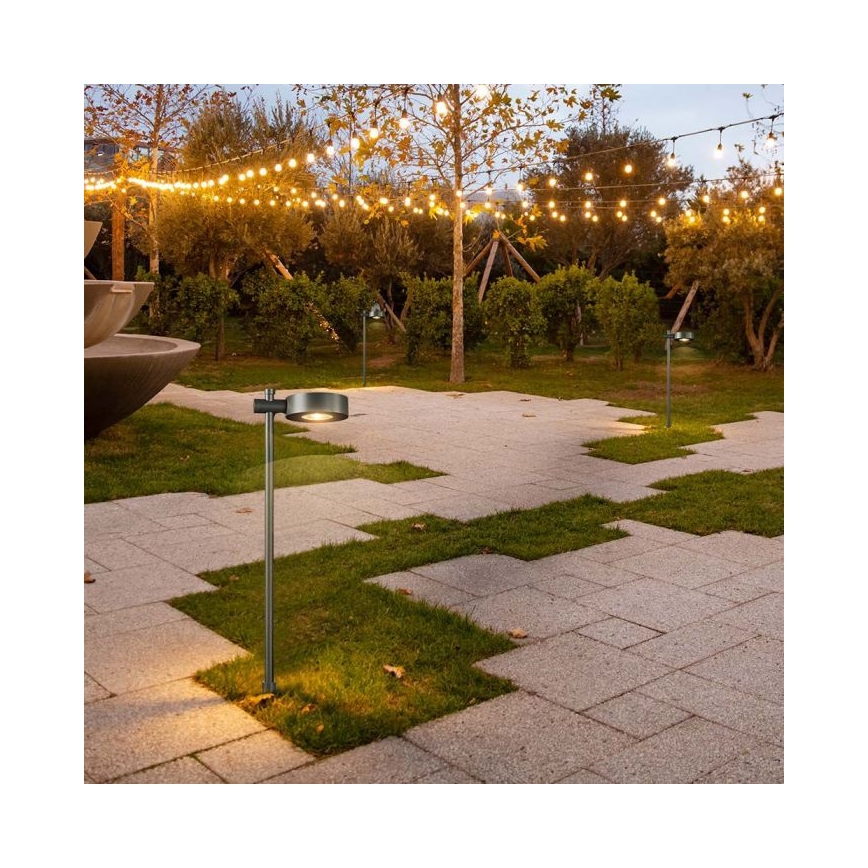 LED vonkajšie svietidlo LED/7W/230V 3000K IP65 čierne 102 cm