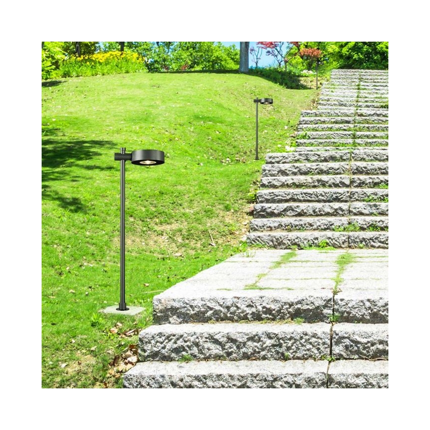 LED vonkajšie svietidlo LED/7W/230V 3000K IP65 čierne 102 cm