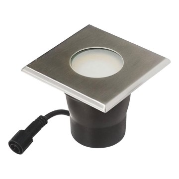 LED Vonkajšie zápustné svietidlo EASY CONNECT 1xGU10/4W/230V 3000K IP65 hranatý