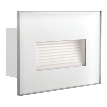 LED Vstavané svietidlo GLASI LED/3W/230V 4000K IP44 biela