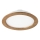 LED Zapustené stropné svietidlo WOODY SPOT LED/23,5W/230V 4000K orech ? 23,5 cm
