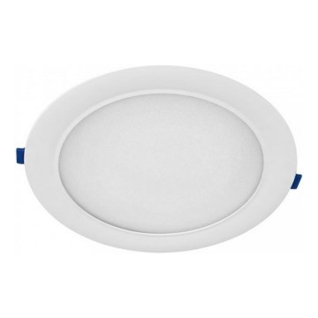 LED zapustené svietidlo SIGARO LED/24W/230V 3000/4000/6500K priemer 22 cm biela
