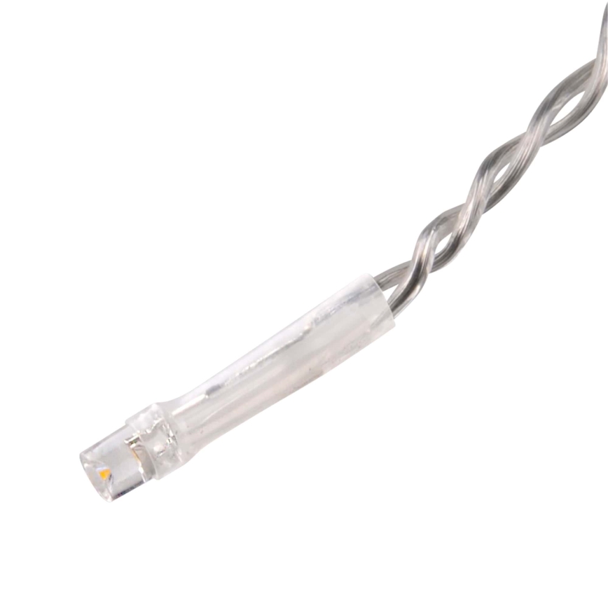 LED  záves ESTELLA 47xLED/8 funkcií 3,5 m teplá biela