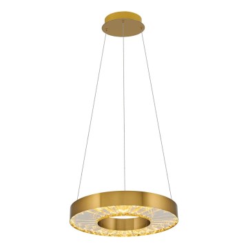 LED Závesné svietidlo JESI LED/35W/230V 3000K pr. 40 cm bronzová