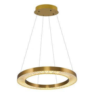 LED závesné svietidlo JESI LED/85W/230V 3000K Ø 80 cm bronzové