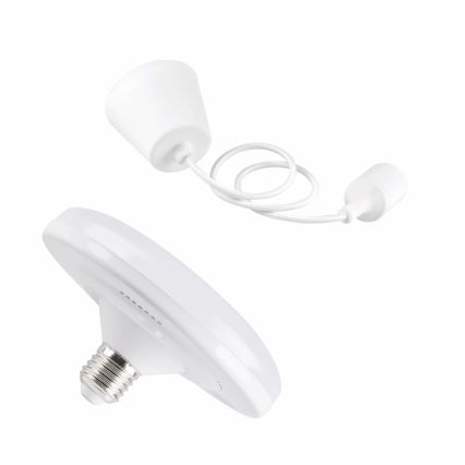 LED Závesné svietidlo KIKI 1xE27/10W/230V biele
