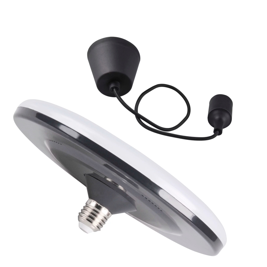 LED Závesné svietidlo KIKI 1xE27/15W/230V čierne