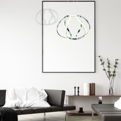 LED závesné svietidlo na lanku GLOBE LED/50W/230V