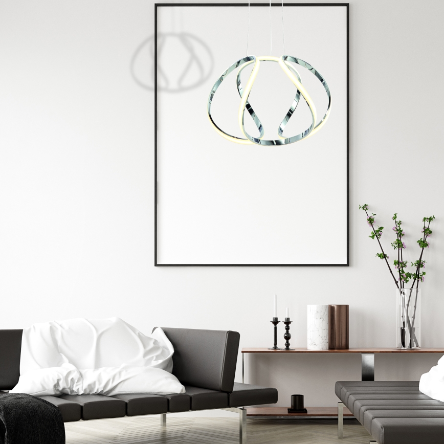 LED závesné svietidlo na lanku GLOBE LED/50W/230V