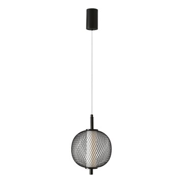 LED závesný luster na lanku PUMA LED/10W/230V pr. 20 cm čierny