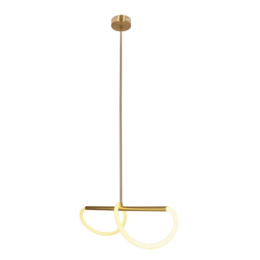 LED Závesný luster SUPREME LED/18W/230V 80 cm zlatý