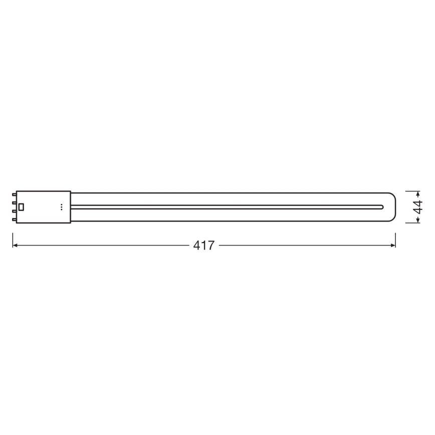 LED Žiarivková trubica 2G11/18W/230V 3000K - Osram