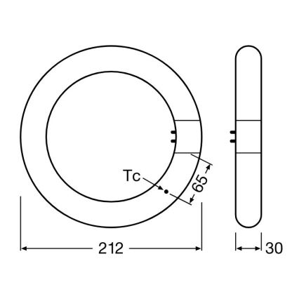 LED Žiarivková trubica G10q/11W/230V 6500K - Osram