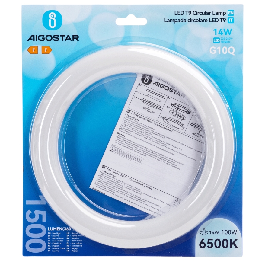 LED žiarivková trubica G10q/14W/230V 6500K - Aigostar