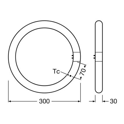 LED Žiarivková trubica G10q/18,3W/230V 4000K - Osram