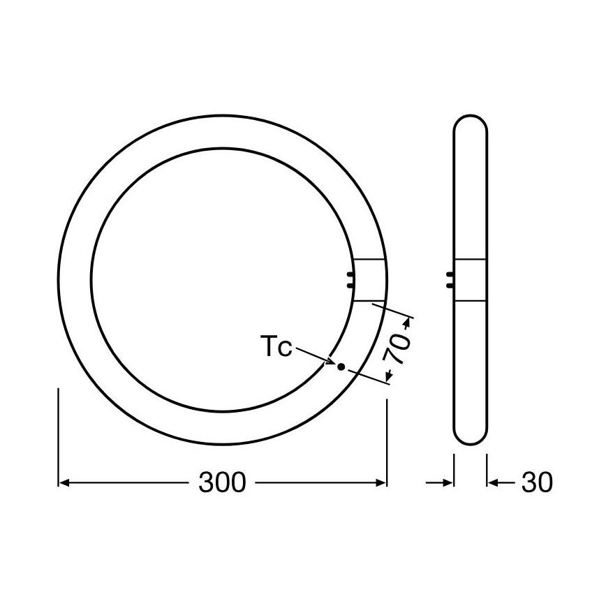 LED Žiarivková trubica G10q/18,3W/230V 4000K - Osram
