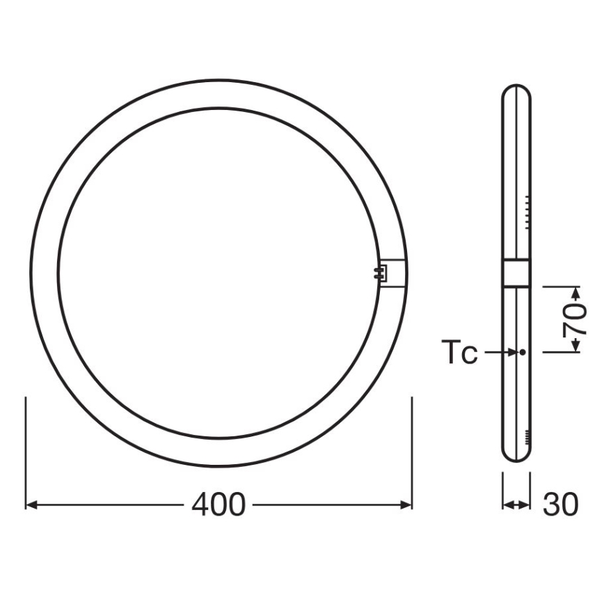 LED Žiarivková trubica G10q/24W/230V 4000K - Osram