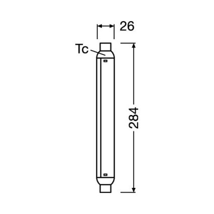 LED žiarivková trubica LINE S15s/7W/230V 2700K - Osram