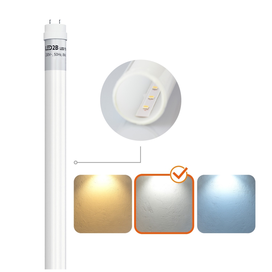 LED Žiarivková trubica T8 G13/18W/230V 4000K 120 cm