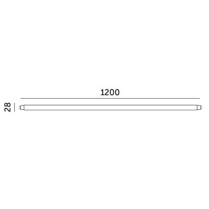 LED Žiarivková trubica T8 G13/18W/230V 6500K 120 cm