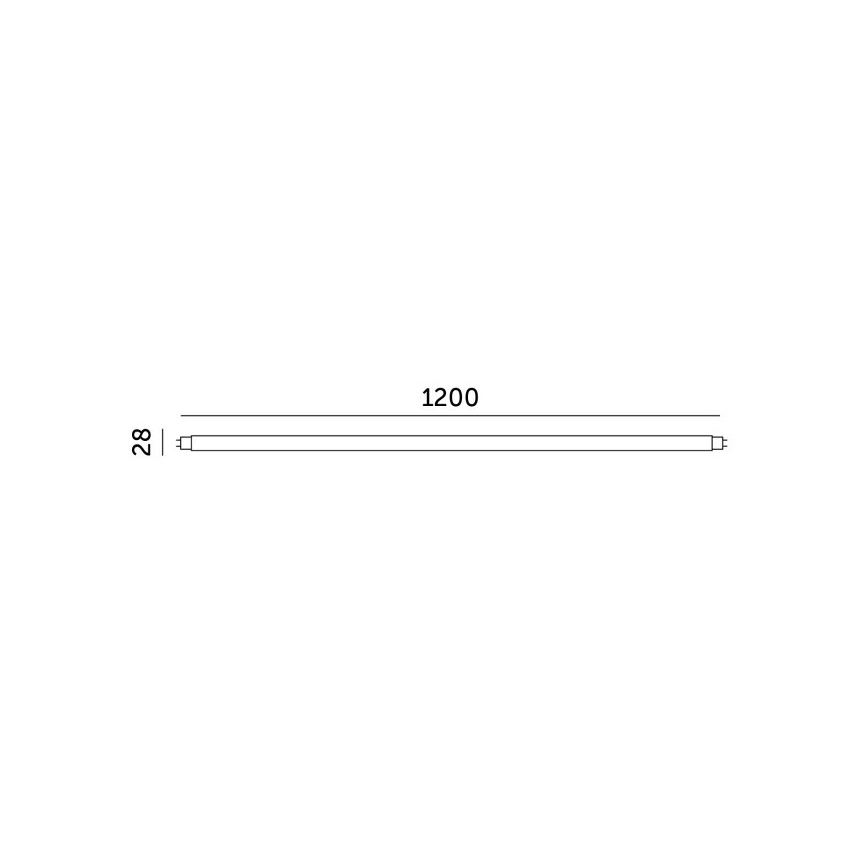 LED Žiarivková trubica T8 G13/18W/230V 6500K 120 cm