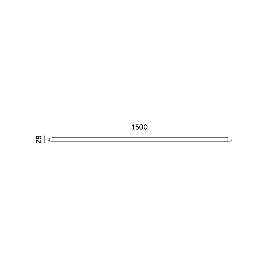 LED Žiarivková trubica T8 G13/22W/230V 4000K 150 cm