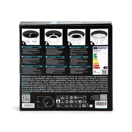 LED Žiarivková trubica T9 G24q-1/22W/230V 6500K - Aigostar