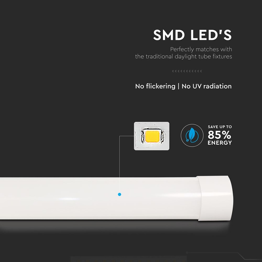 LED Žiarivkové svietidlo LED/10W/230V 3000K 30 cm biela