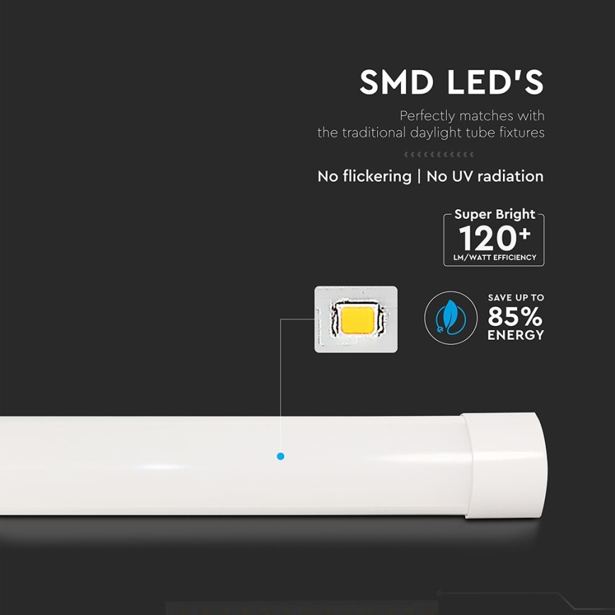 LED Žiarivkové svietidlo LED/10W/230V 4000K 30 cm biela