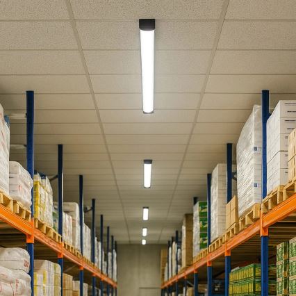 LED žiarivkové svietidlo LED/18W/230V 4000K 60 cm čierne