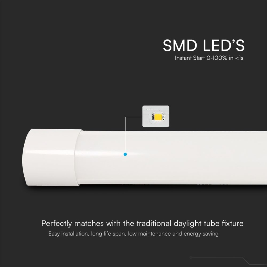 LED Žiarivkové svietidlo LED/40W/230V 3000/4000/6500K 116 cm