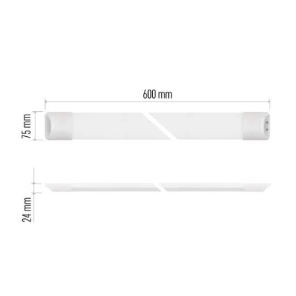 LED Žiarivkové svietidlo MINO LED/20W/230V 4000K 60 cm