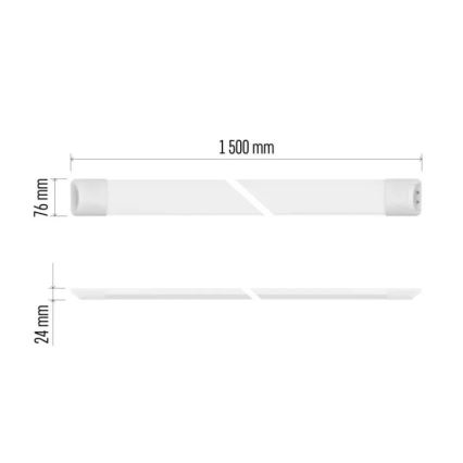 LED žiarivkové svietidlo MINO LED/50W/230V 4000K 150 cm