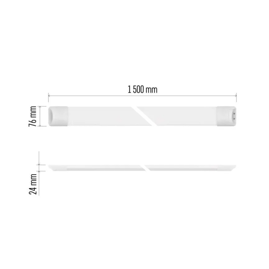 LED žiarivkové svietidlo MINO LED/50W/230V 4000K 150 cm