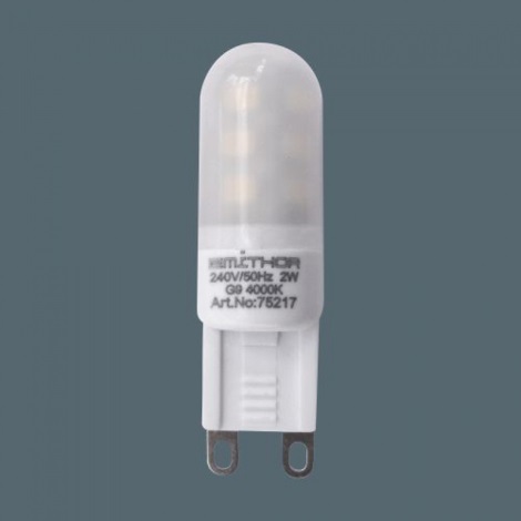 LED žiarovka 1xLED G9/2W/230V 4000K