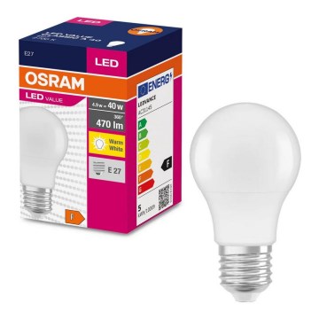 LED Žiarovka A40 E14/4,9W/230V 2700K - Osram