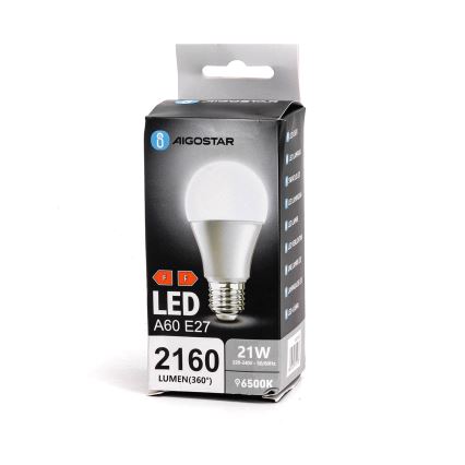 LED Žiarovka A60 E27/21W/230V 6500K - Aigostar